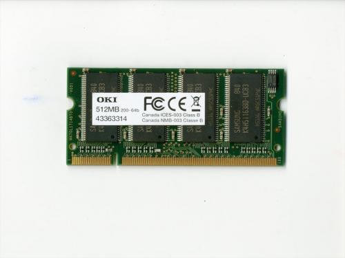 MEM512C OKI 512MB増設メモリ C830dn、C8800dn用
