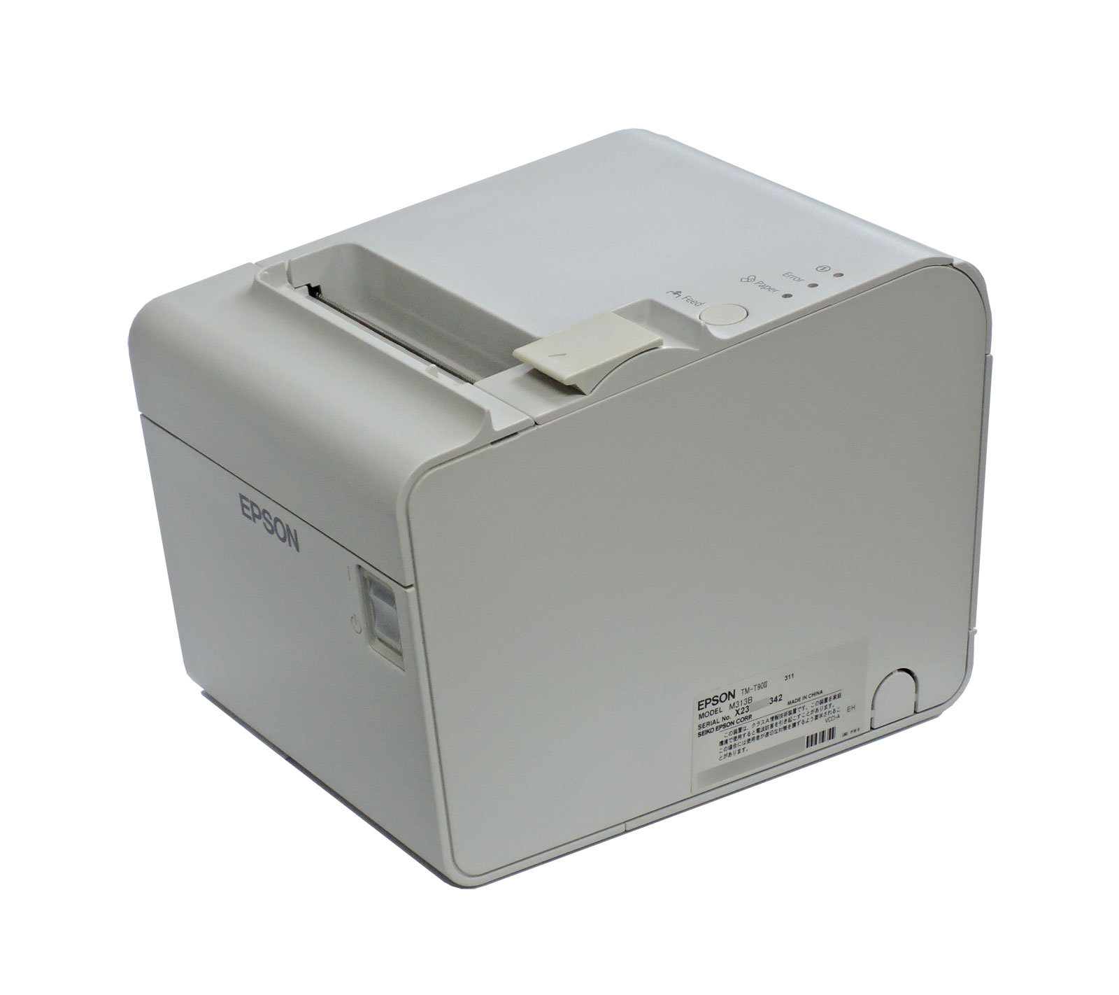 EPSON TM-T90II (311) TM902UE311 レシートプリンタ USB/有線LAN 58mm用紙幅専用 本体のみ(AC無し) M313B
