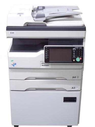 OFISTAR M2000 NTT FAX 複合機 プリンタ スキャナ A3対応　キャスター台付き
