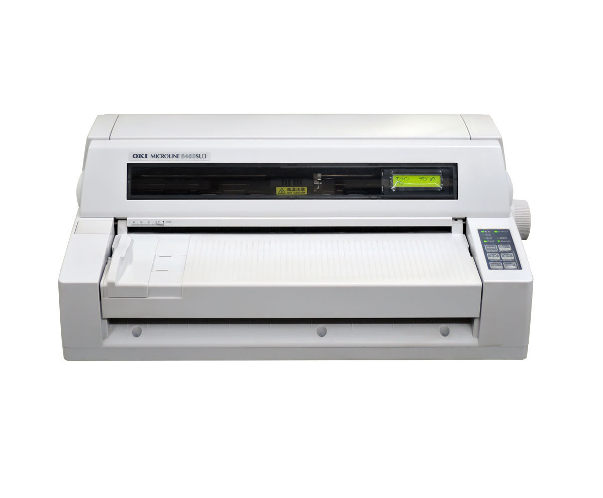 訳アリ OKI MICROLINE 8480SU3 ドットインパクトプリンタ