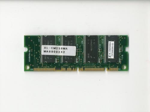XL-EM256MA Fujitsu プリンタRAMモジュール256MB XL-5400G、XL-5900G、XL-9260、XL-9400、XL-9500用