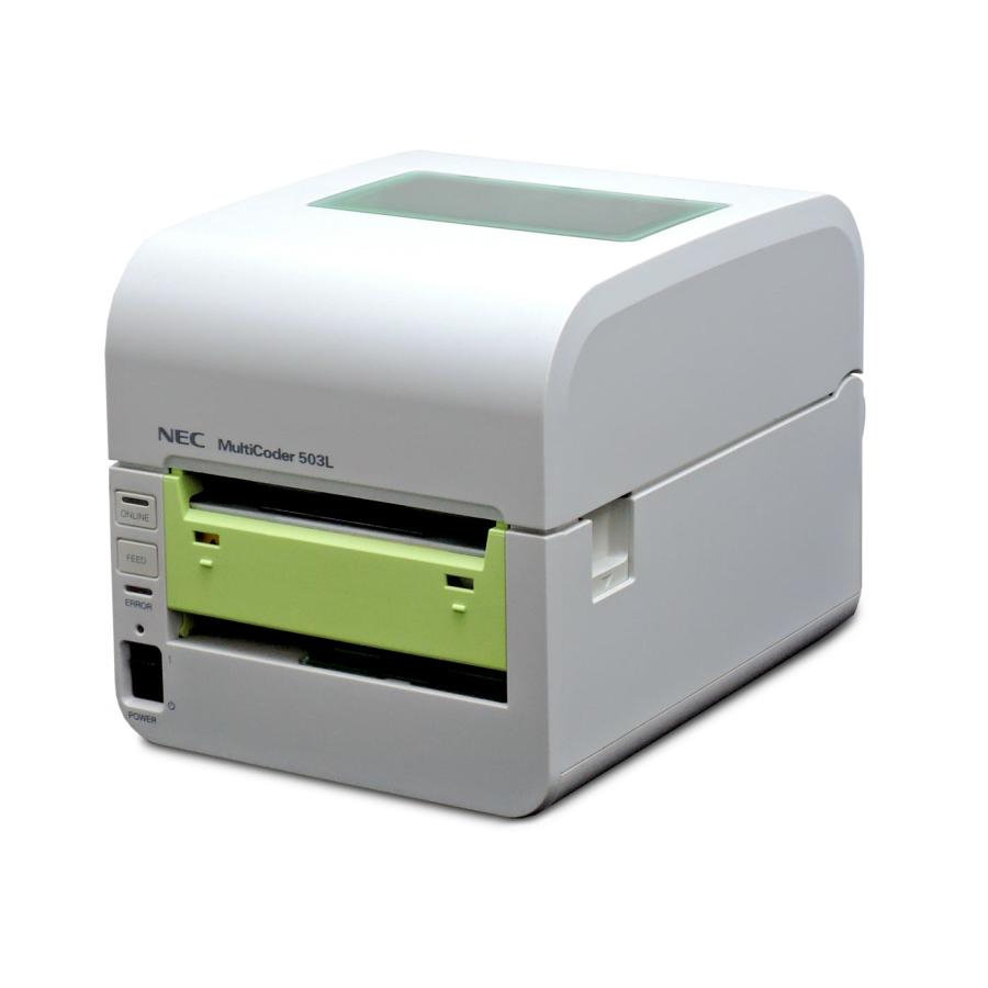 NEC MultiCoder 503L3TL ラベルプリンタ カッター無し PR-T503L3TL ／USB+LAN接続仕様 互換ACアダプター付